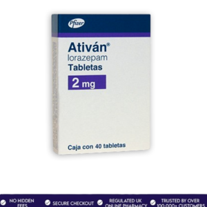 Ativan 2mg Effective to treat anxiety.