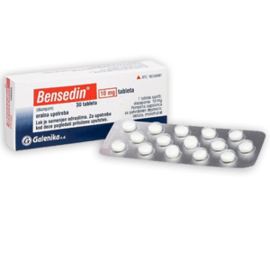 Bensedin 10mg is prescribed for anxiety, sleep disorders, muscle pain, seizures, and withdrawal symptoms.
