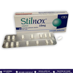Stilnox 10mg is used to treat short-term insomnia and difficulty falling asleep