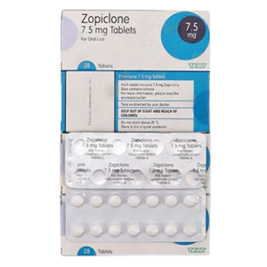 Zopiclone BP 7.5mg, available at Doctor Foxs